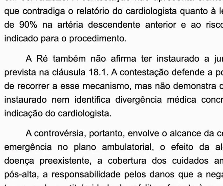 Tela real da IA do ChatADV: o trecho da réplica que mostra o que a contestação não rebateu